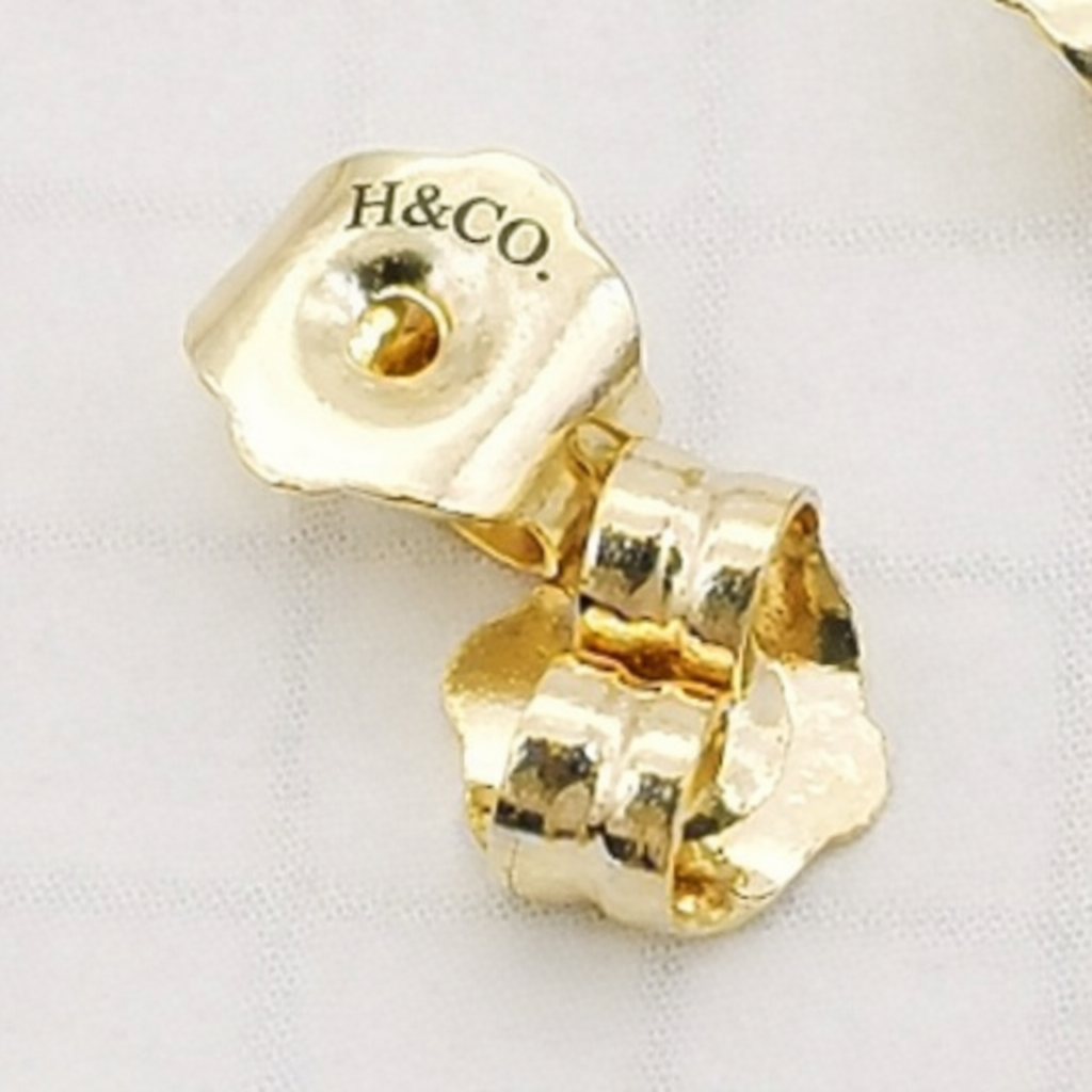 SOLARIS DROP EARRINGS, 4 MOISSANITES