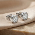 NOVELLA STUD EARRINGS, 2 DIAMONDS