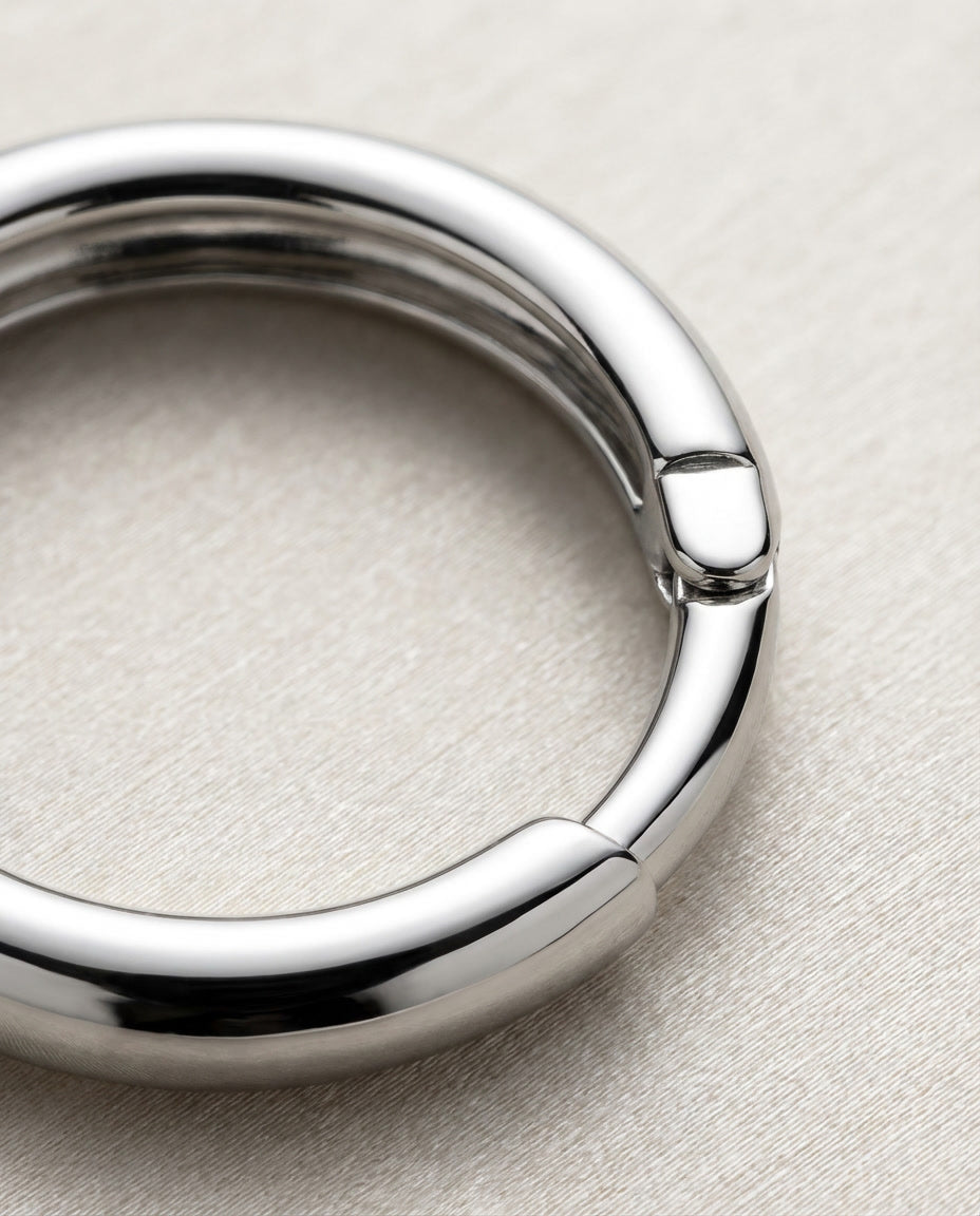 PURUS ALBA LUXE EARRINGS, 3.2MM WIDTH