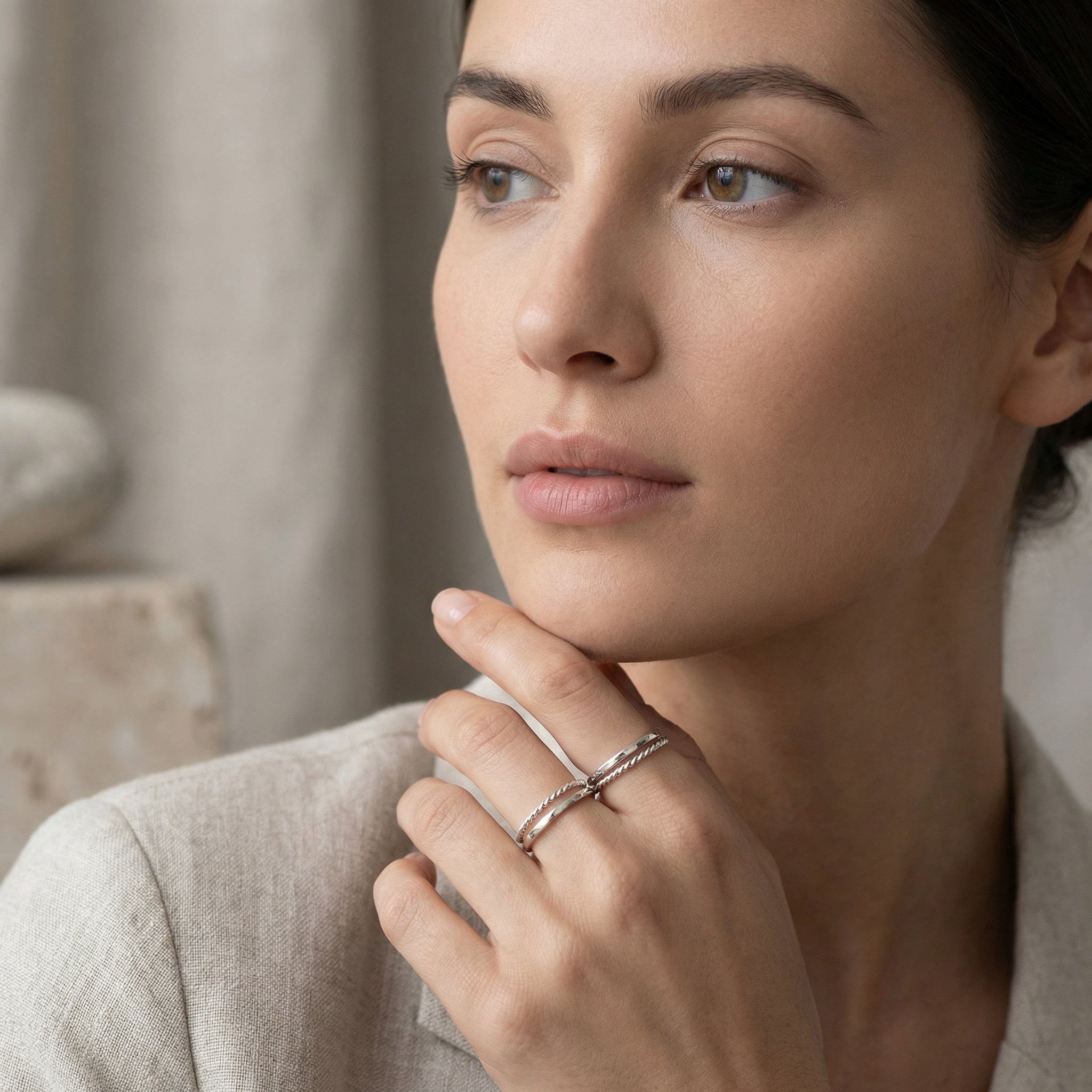 PURUS ALBA DUO RINGS