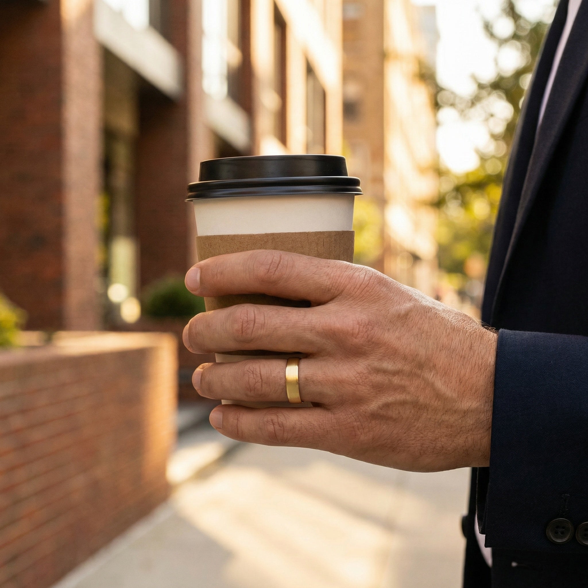 FLAT BRUSHED, AURUM BAND