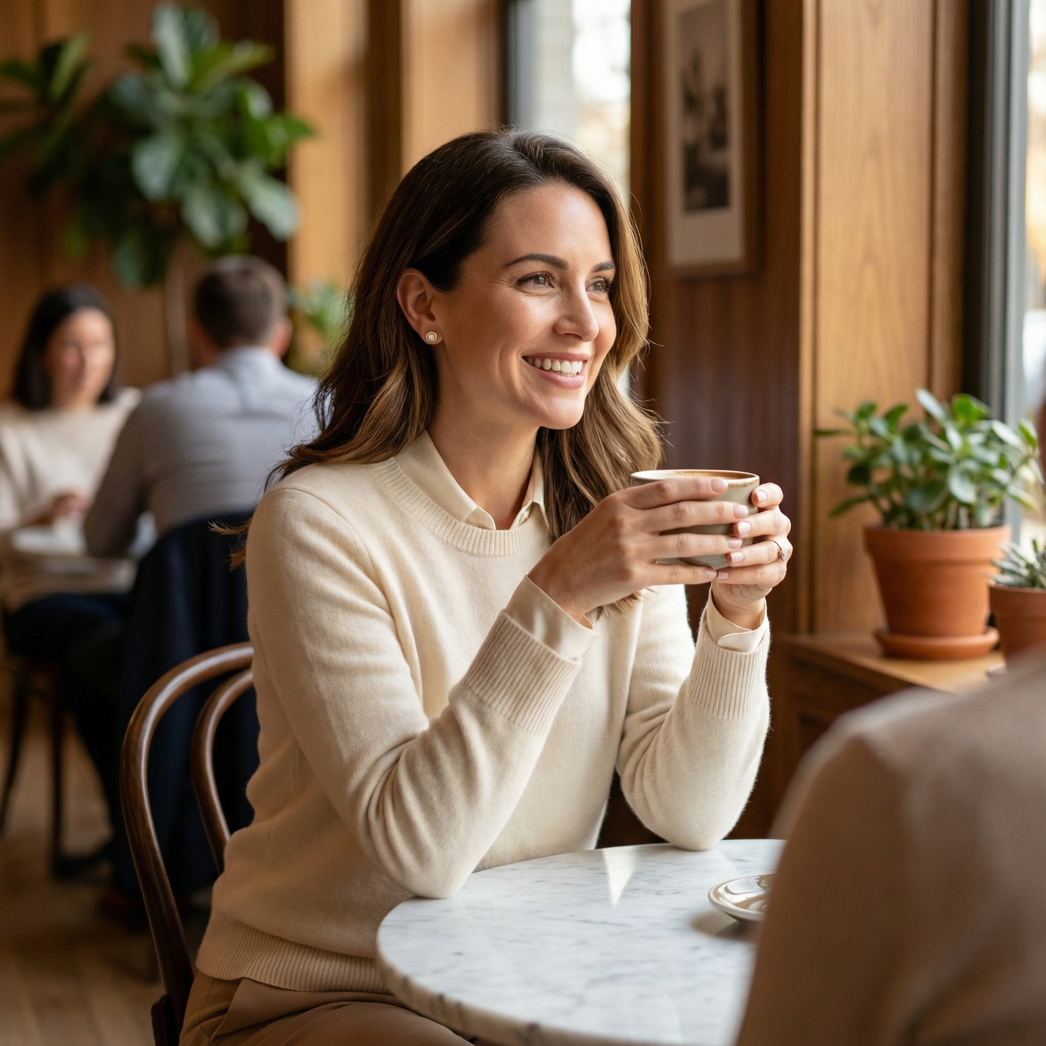 NOVELLA STUD EARRINGS, 2 BRILLIANT-ROUND DIAMONDS