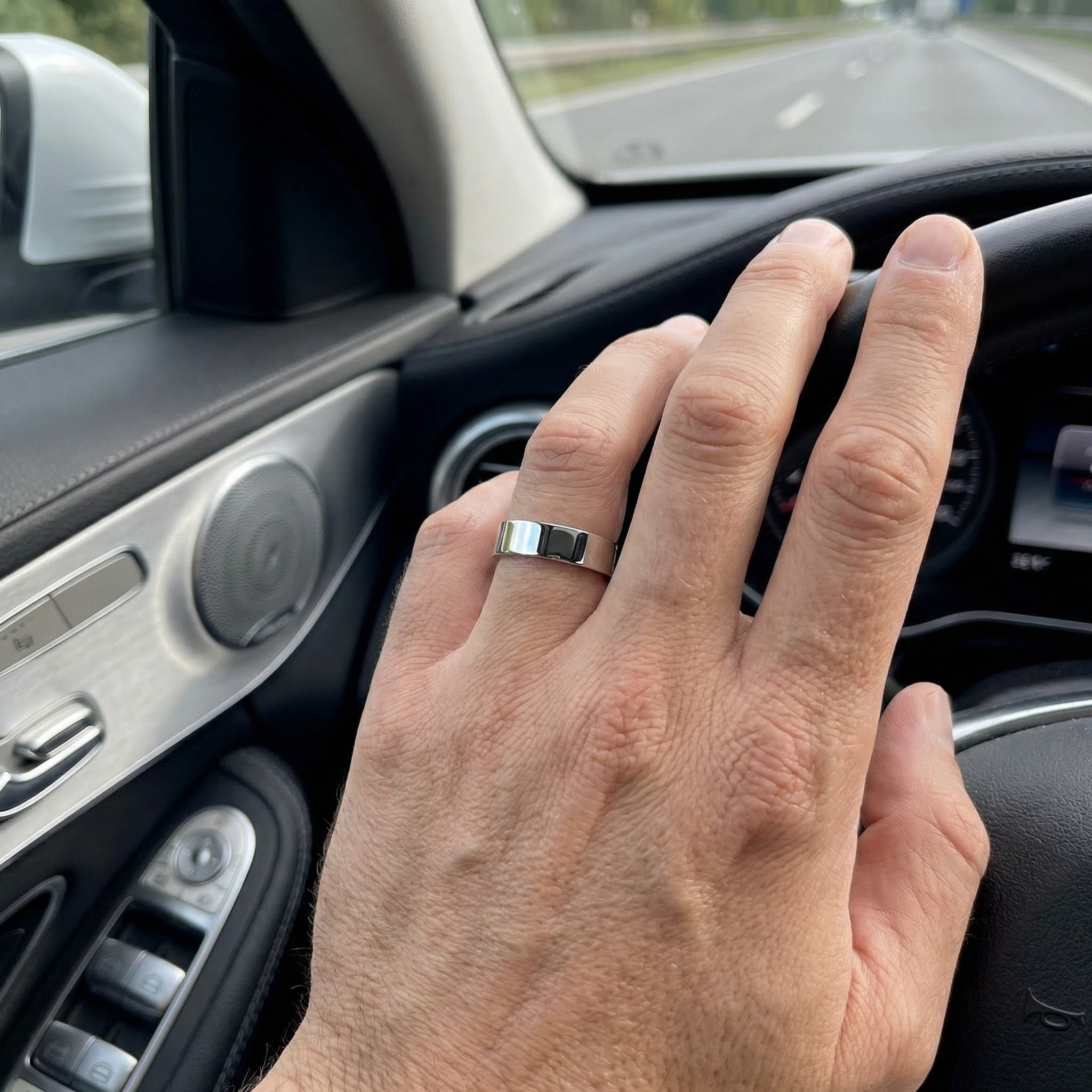 FLAT POLISHED, PLATINUM BAND