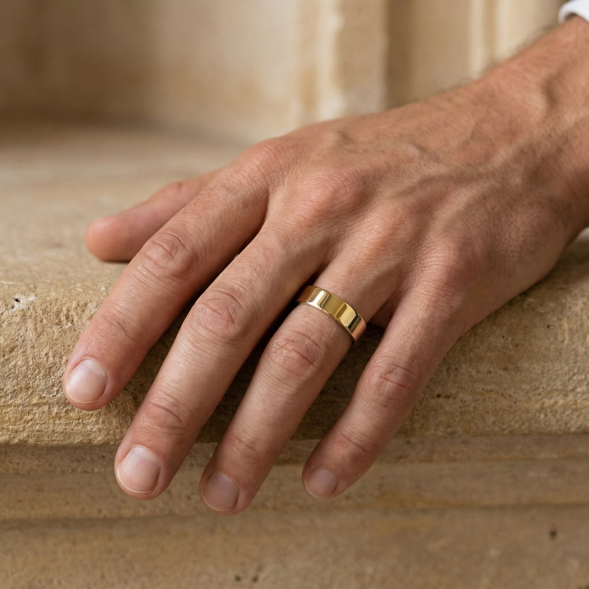 FLAT POLISHED, AURUM BAND