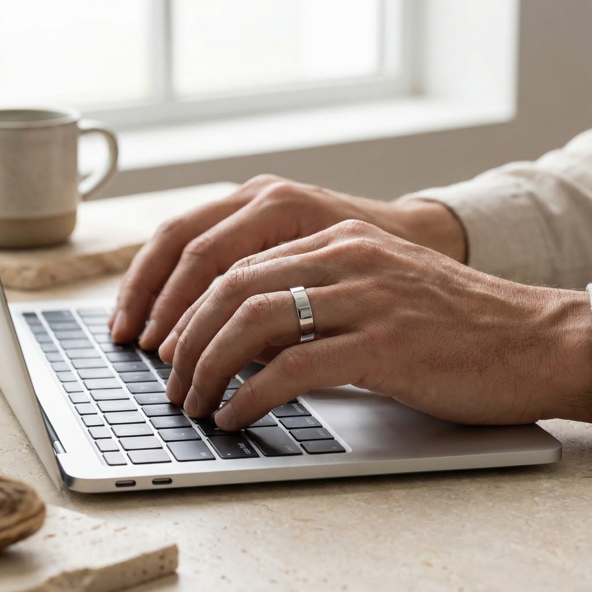 FLAT POLISHED, AURUM PURUS BAND