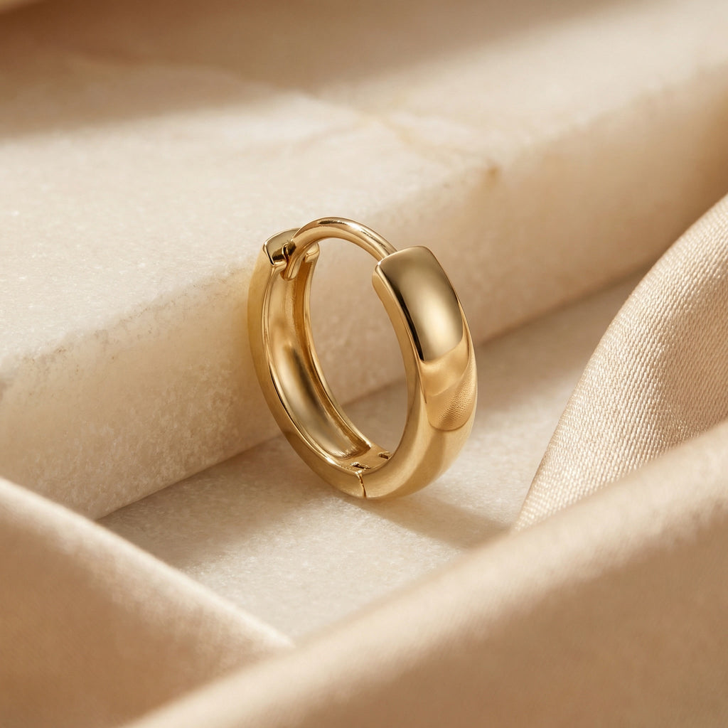 PURUS LUXE EARRINGS, 3.2MM WIDTH