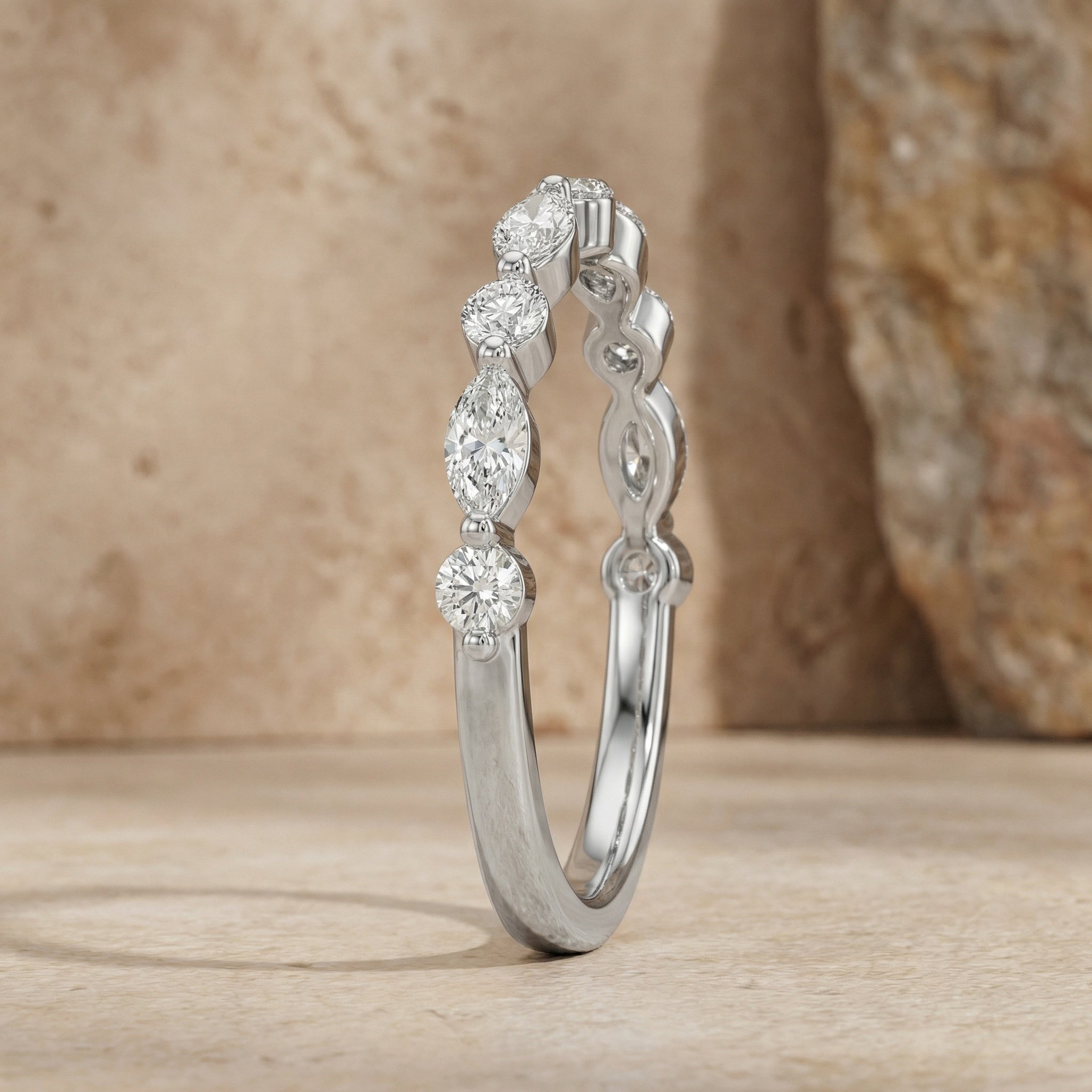 LUMINA ALBA RING, PAVÉ
