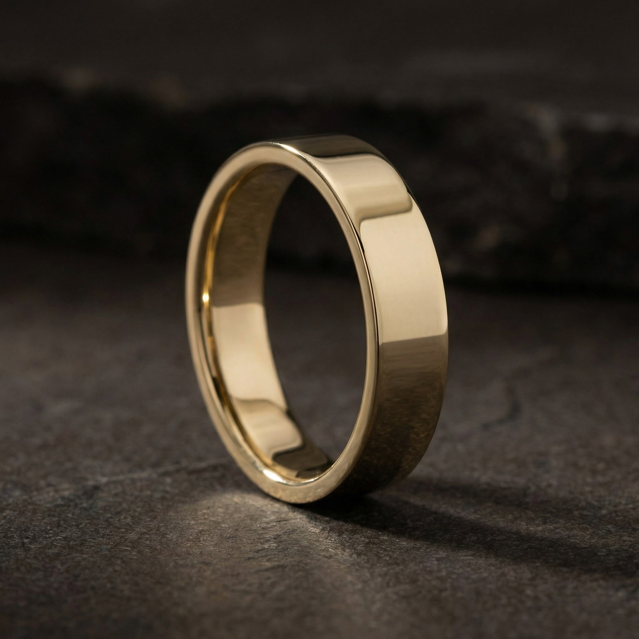 FLAT POLISHED, AURUM BAND